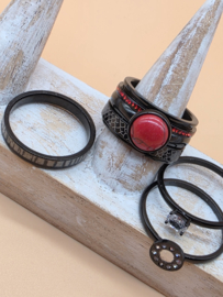 ixxxi ringen set compleet maat 20.5 en 10 mm breed 25-305