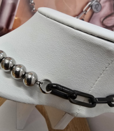 ixxxi Connect ketting compleet, zwart/zilver. Connect257