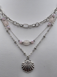 Biba Liet en Joliet sieraden set, stainless steel, 4 delig. 2632
