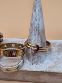 ixxxi ringen set compleet maat 19. 1 basis en 11 vulringen. 20266