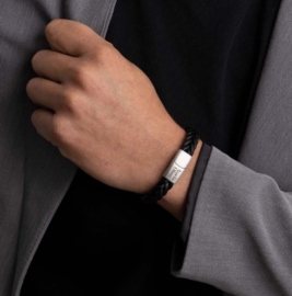 Axel matt Zilver bracelet