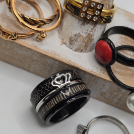 ixxxi ringen set compleet maat 17. 1 basis en 11 vulringen. 25-320