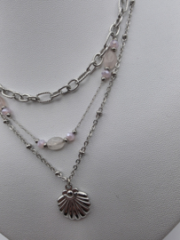 Biba Liet en Joliet sieraden set, stainless steel, 4 delig. 2632