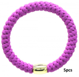 Hairtie bracelet purple