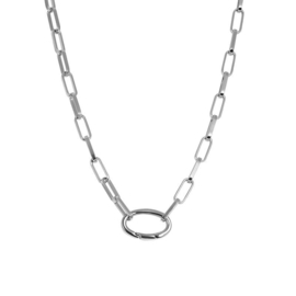 Square Chain zilver 45 cm