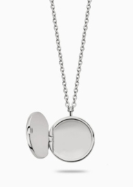 Sparkle locket Silver
