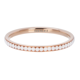 Ring White stone