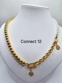 Connect 12 ketting, 53,9 cm lengte Goud