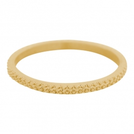 Kaviaar ring 2 mm Goud