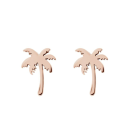 Ear studs palm tree