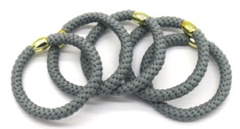 Hairtie bracelet grijs