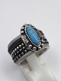 ixxxi ring compleet, maat 17.5 met limited edition basisring.