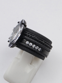 ixxxi ring compleet, maat 17.5 met limited edition basisring.