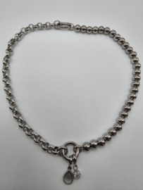 Connect 04 ketting, 45,4 cm lengte Zilver