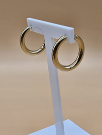 Creolen - 26 mm ring, 4 mm dik