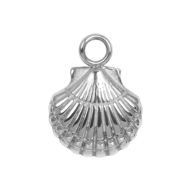charm shell zilver