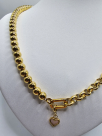 Connect 12 ketting, 53,9 cm lengte Goud