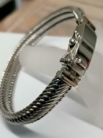 Echt zilveren armband MD10
