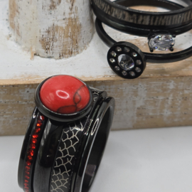 ixxxi ringen set compleet maat 20.5 en 10 mm breed 25-305