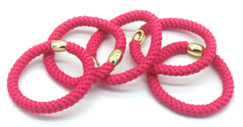 Hairtie bracelet fuchsia
