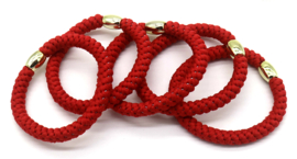 Hairtie bracelet  rood