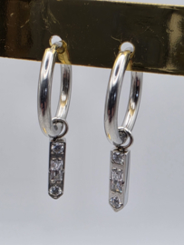 15 mm ixxxi creolen met charm Sparkle