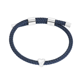 Armband Cozy Heart Blauw