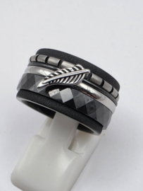 ixxxi ring compleet, maat 18.5 met limited edition basisring.