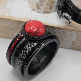 ixxxi ringen set compleet maat 20.5 en 10 mm breed 25-305