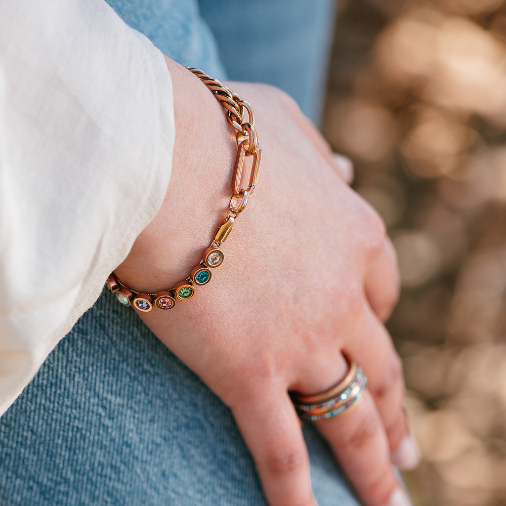 Samengestelde armband Guusje 158077 goud