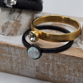 ixxxi ringen set compleet maat 19.5 en 8 mm breed 25-307
