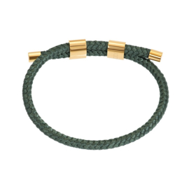 Armband Cozy Groen/Goud