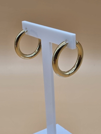 Creolen - 26 mm ring, 4 mm dik