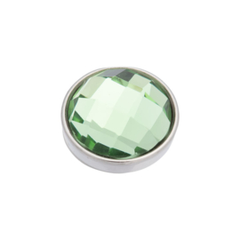 Top part facet green zilver