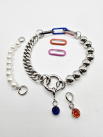 ixxxi connect armbanden set, verwisselbaar, maat 20 cm