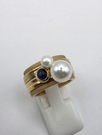 ixxxi ring compleet, maat 17 met limited edition basisring.