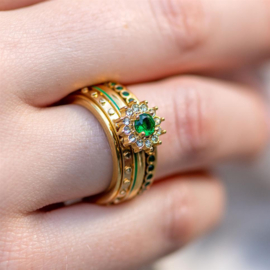 Lucia Small Emerald