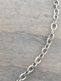 Jasseron Collier, 1 mm, 40 cm plus 4 cm verlenging