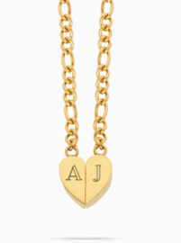 Magnetic heart Gold