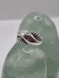 Echt zilveren ring maat 19.5 S25