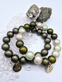 Biba Space Beads armband 18 cm,  5104MIX14