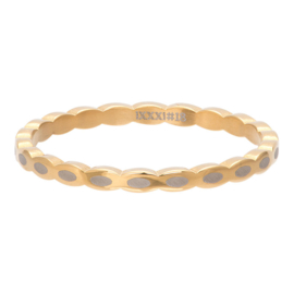 Oval shape goud