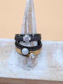 ixxxi ringen set compleet maat 19.5 en 8 mm breed 25-307
