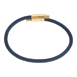 Armband Cozy Blauw/Goud