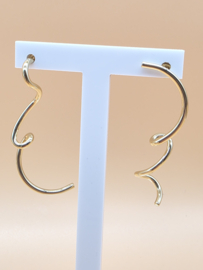 Oorstekers golvende lijn