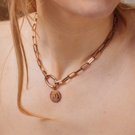 Square Chain goud 45 cm