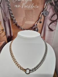 ixxxi Connect ketting compleet, Rosé/zilver. Connect258