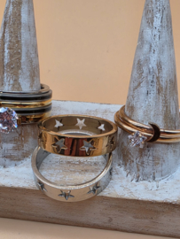 ixxxi ringen set compleet maat 19. 1 basis en 11 vulringen. 20266