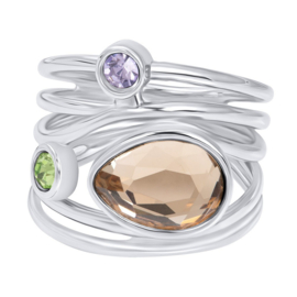Fame Bloom Opal Zilver