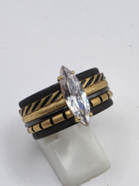 ixxxi ring compleet, maat 19.5  met limited edition basisring.